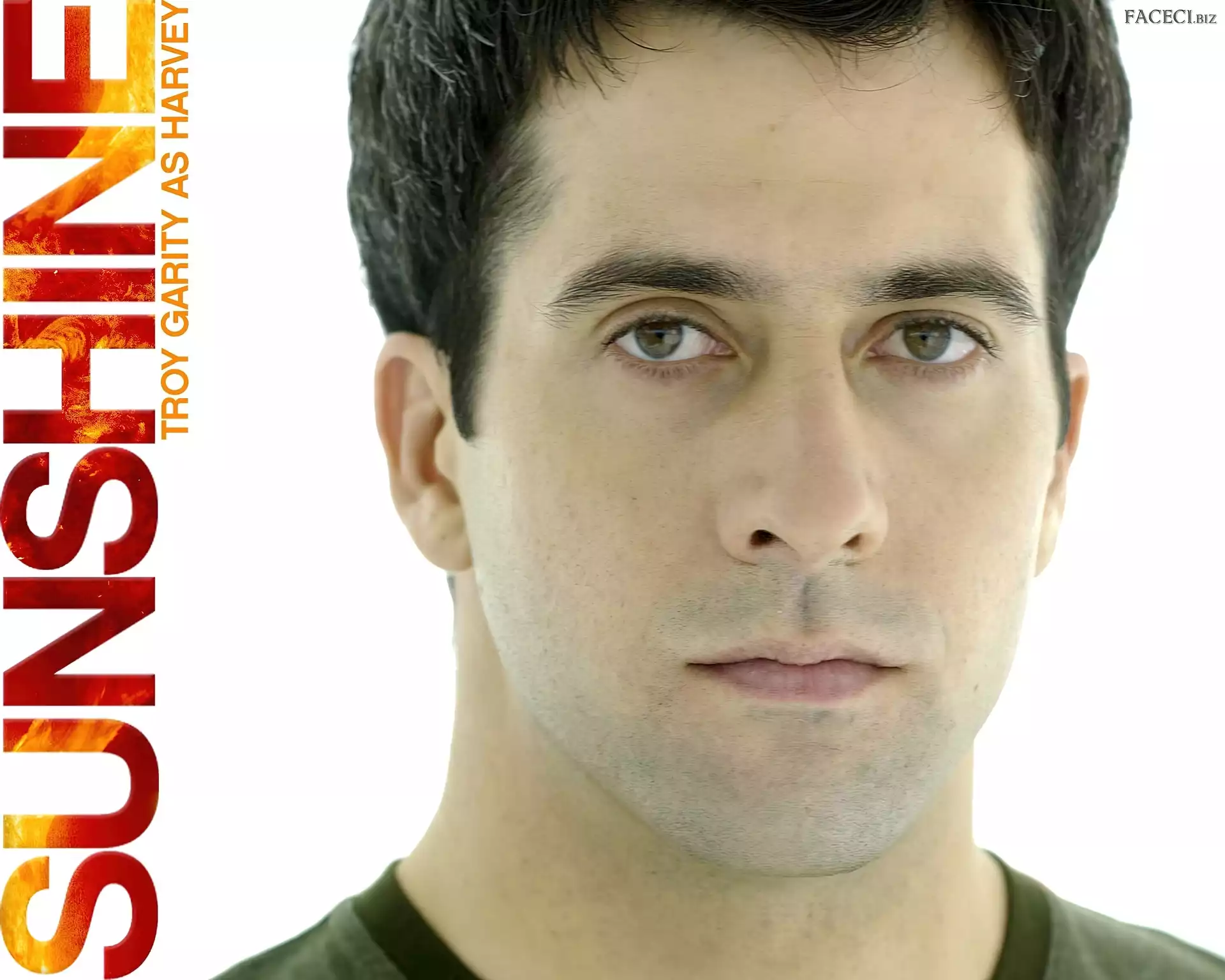 Sunshine, Troy Garity, napis, twarz