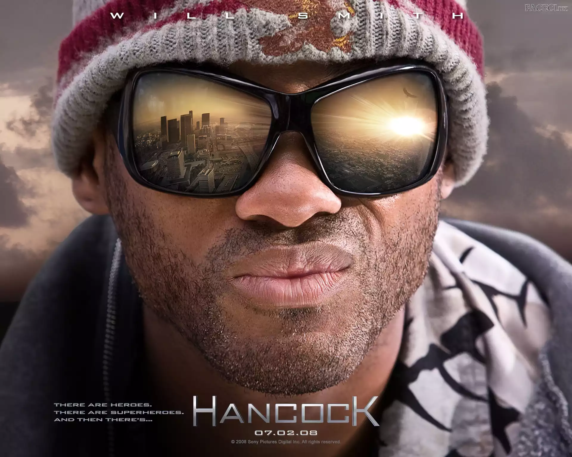 Will Smith, Hancock, okulary
